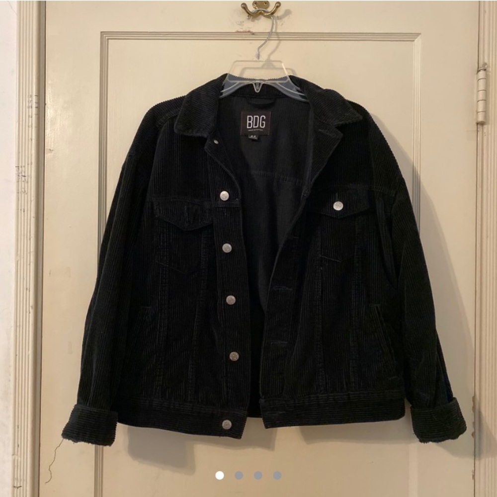 BDG Olive Green Cord Jacket